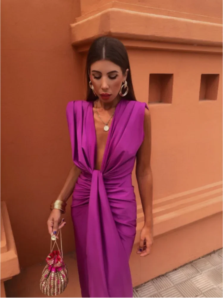 Sterre™ - Robe Plissée Sophistiquée