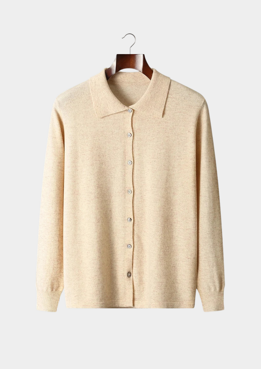 POLO EN LAINE MÉRINOS EXTRA-FINE PURE