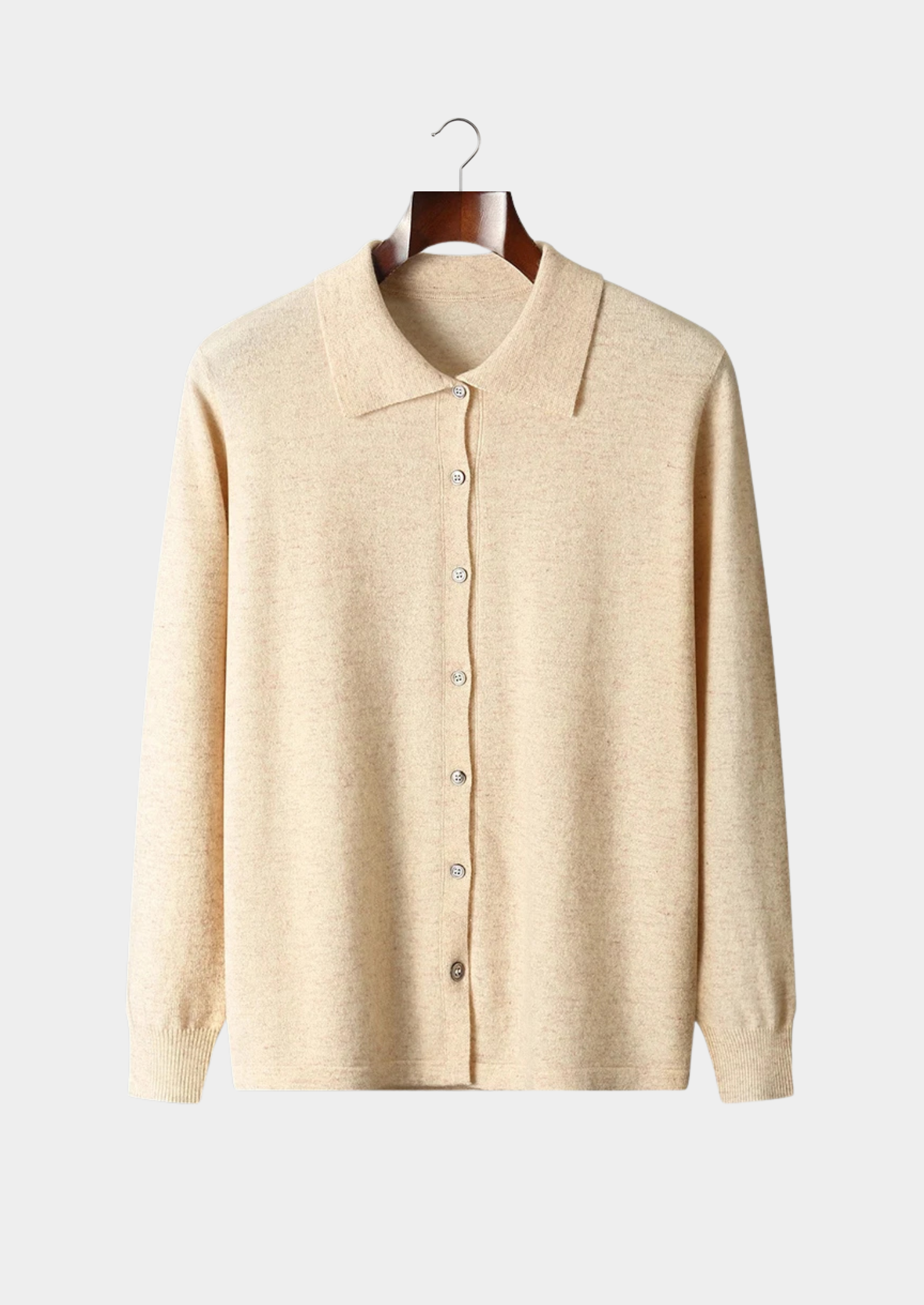 POLO EN LAINE MÉRINOS EXTRA-FINE PURE