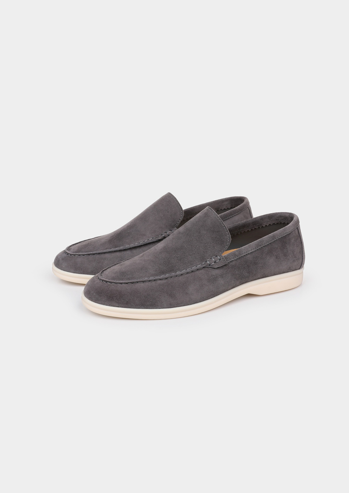 MOCASSINS MARINA - Gris Brumeux