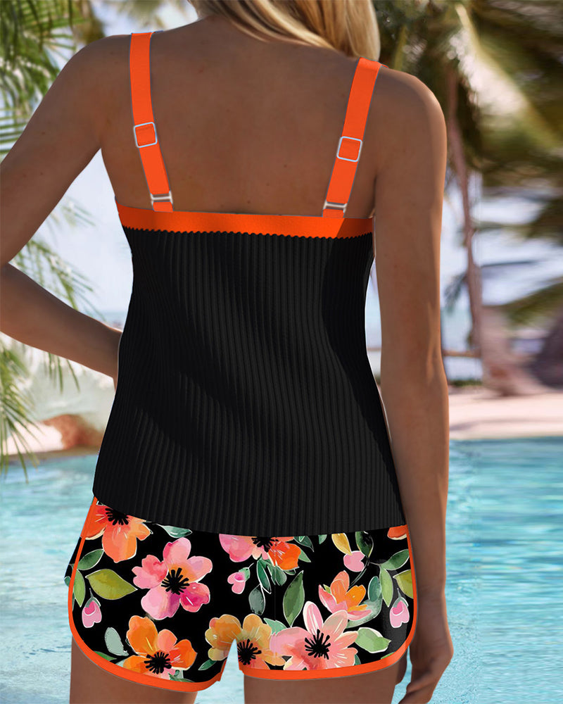 Laluna® | Ensemble Tankini Deux Pièces Élégant