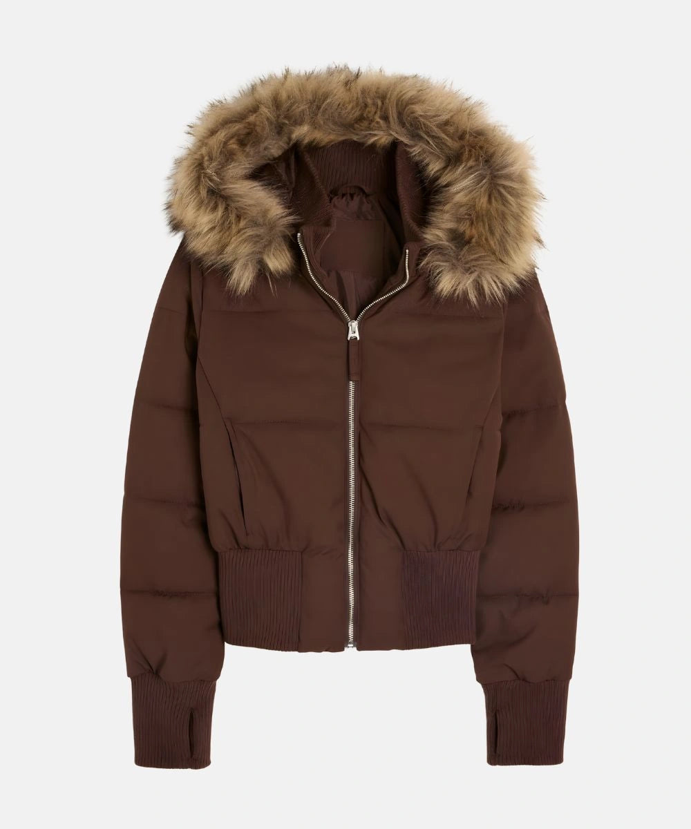 The Ivalo — Noir Quilted Puffer