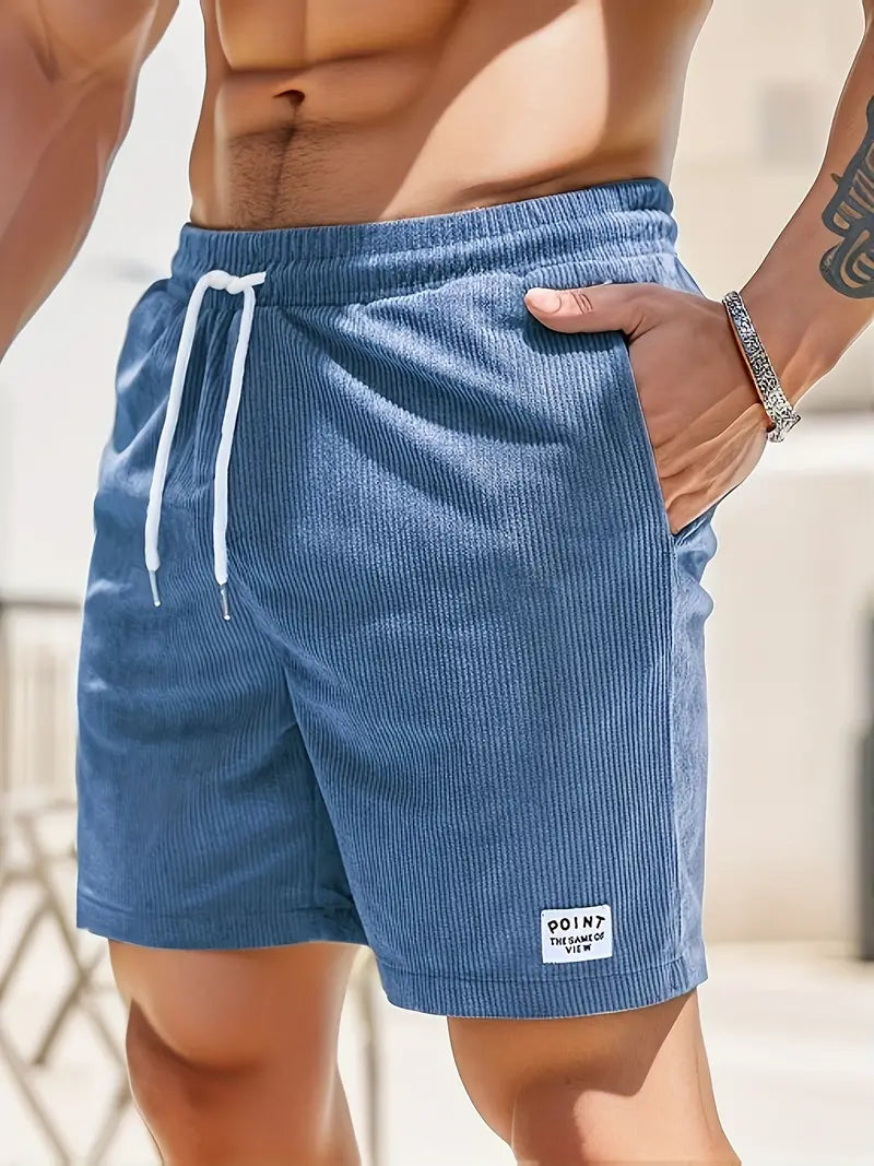 The Cael Corduroy Shorts — Forest