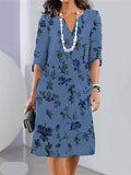 Scarlett | Robe superposée à motif floral