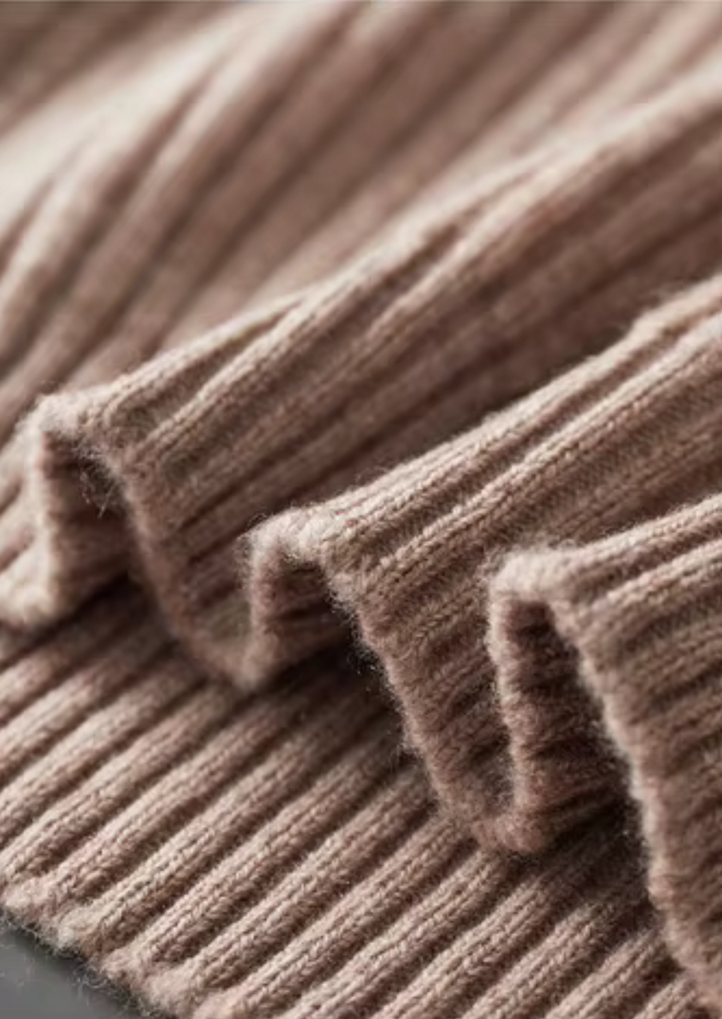 Pull-over Henley en laine mérinos extra-fine pure à côtes