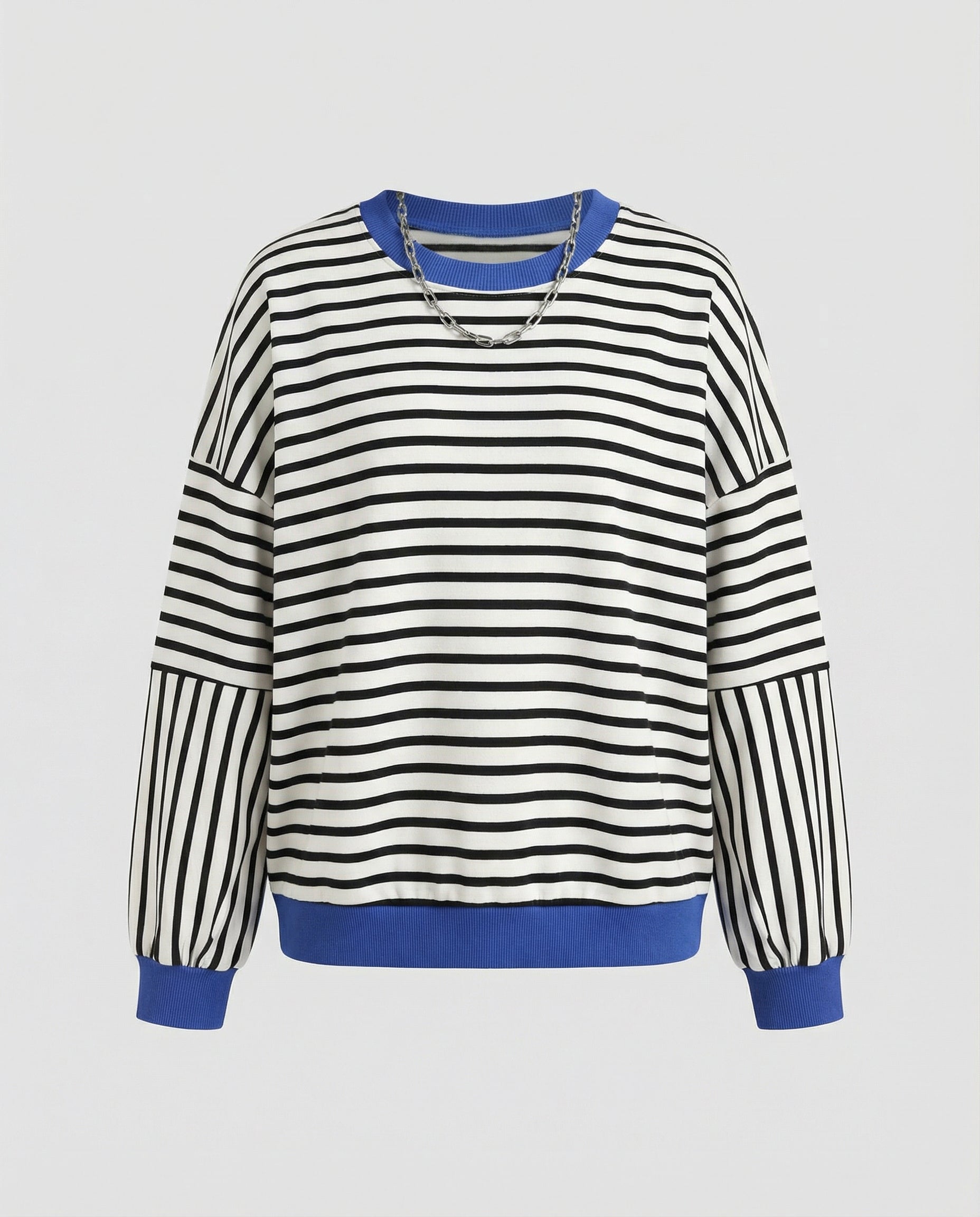 Eira — Balloon Sleeve Crew Sweatshirt