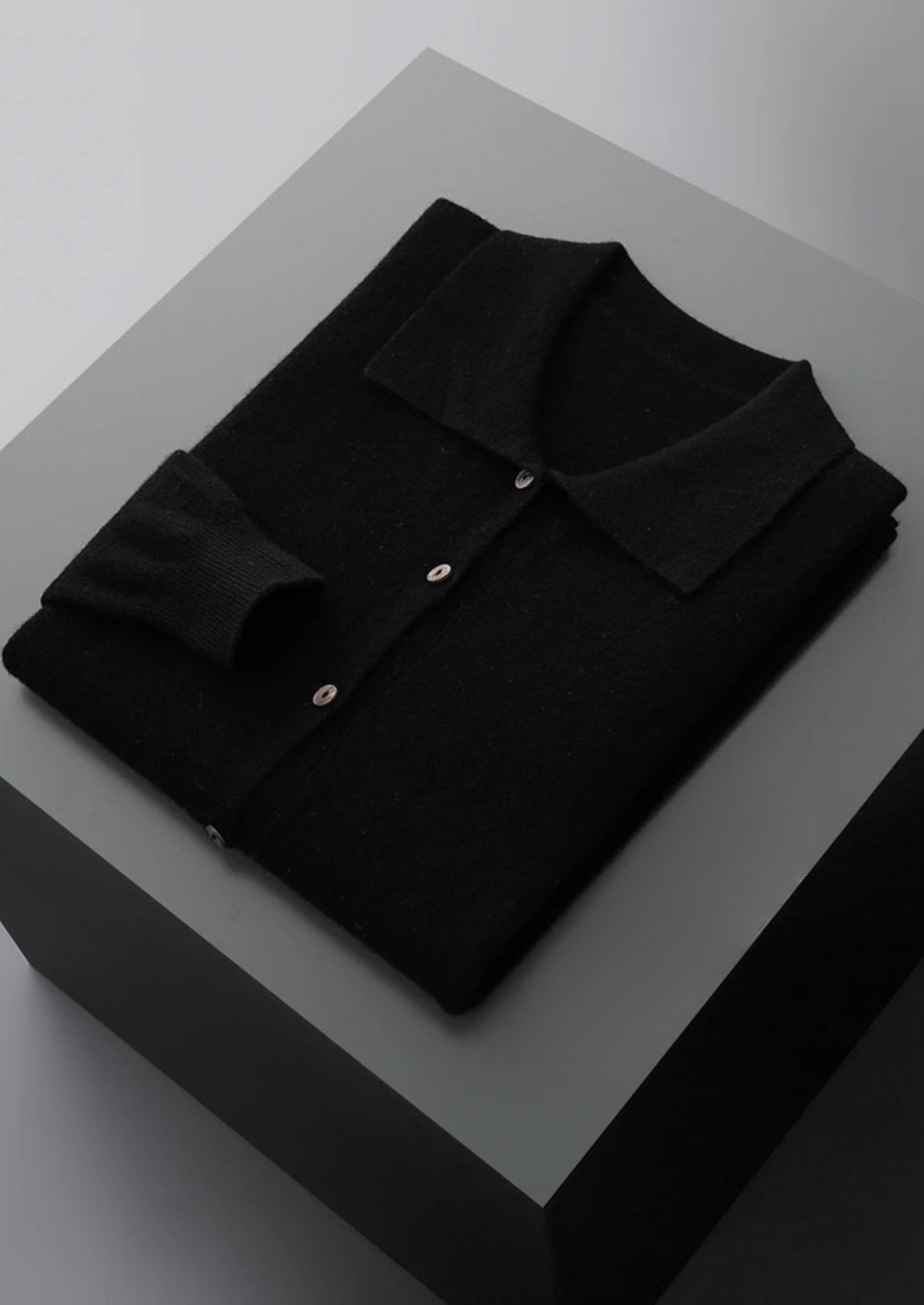 POLO EN LAINE MÉRINOS EXTRA-FINE PURE