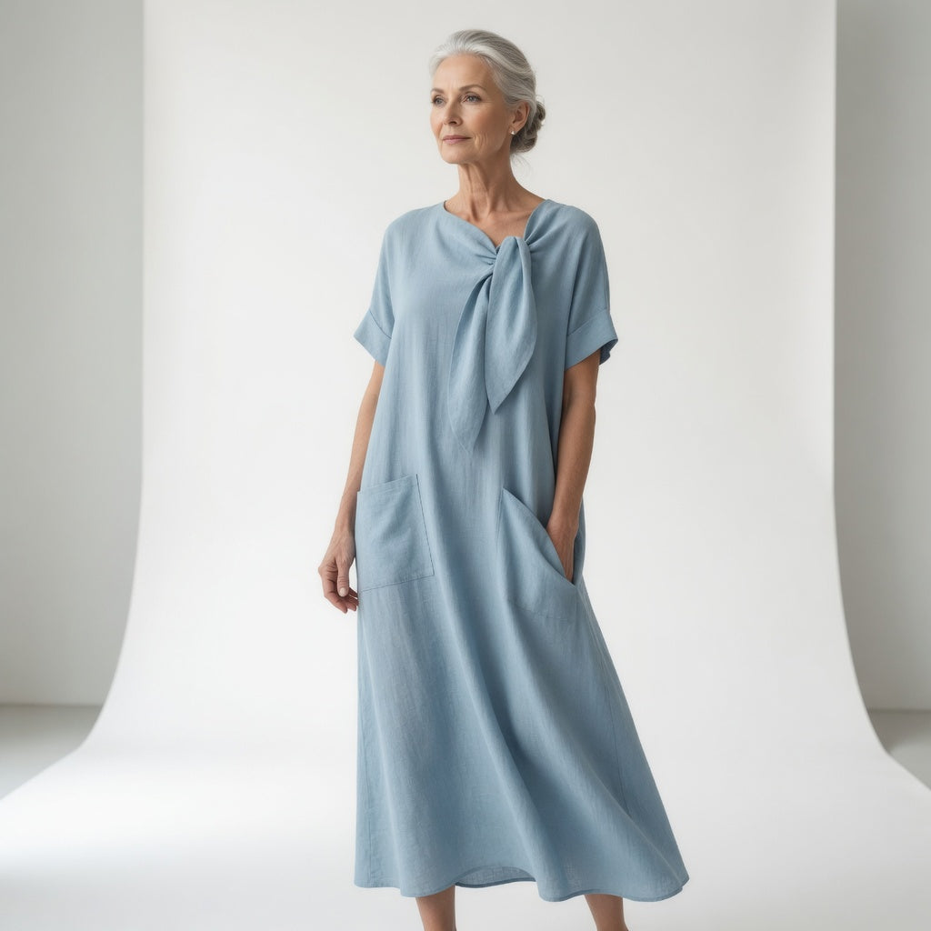Mireille™ — Robe d'été en coton, légère et aérienne