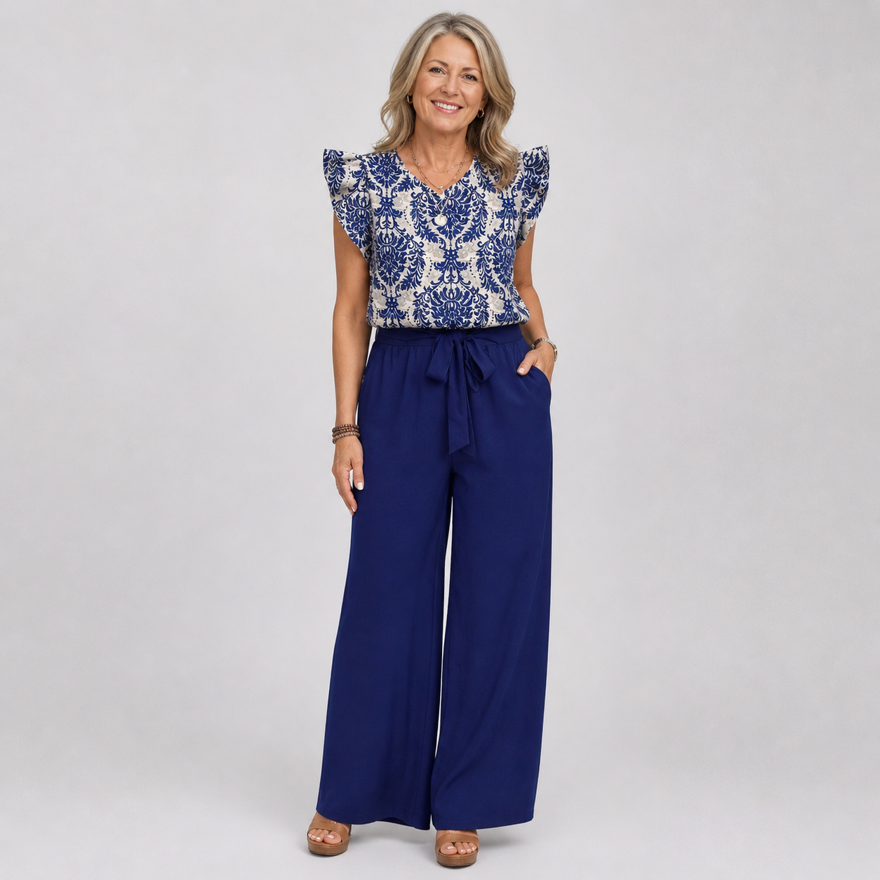 Amelia | Ensemble Deux-Pièces Paisley Chic