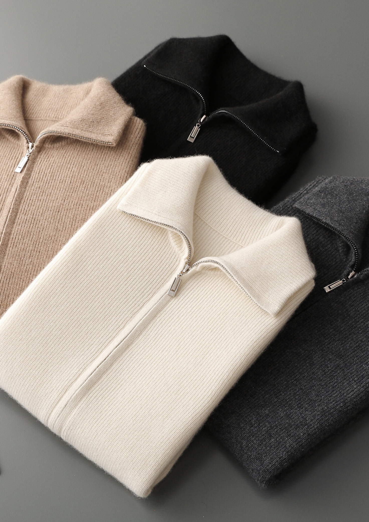 GILET CHAUFFANT BEIGE EN CACHEMIRE PUR