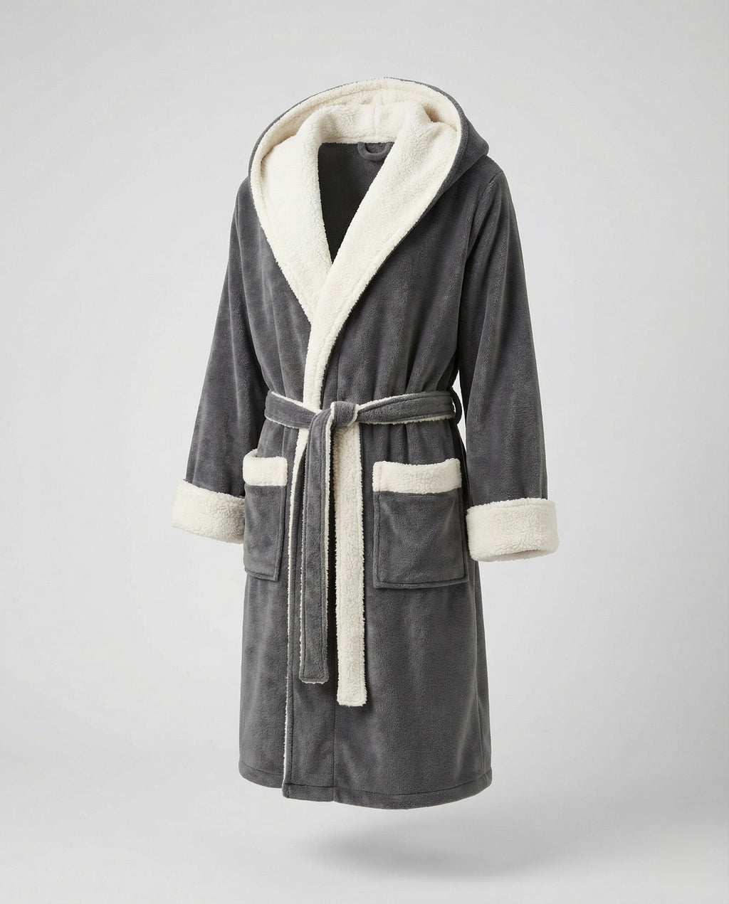 The Kairo — Slate Sherpa Robe