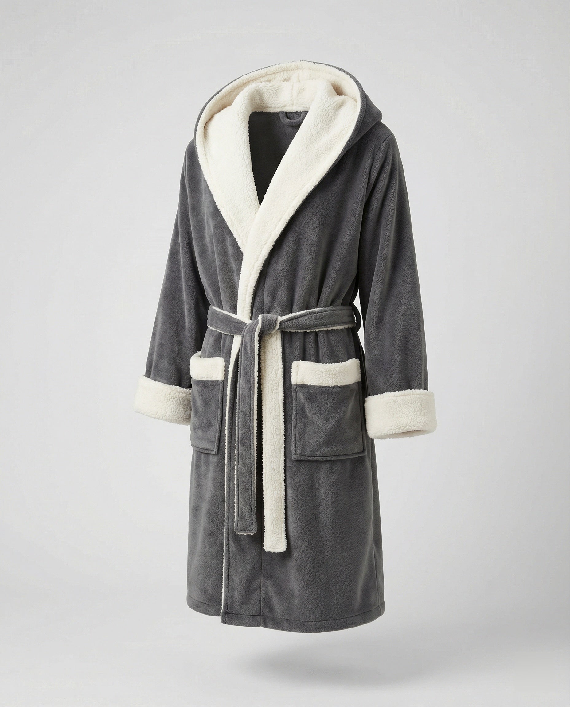 The Kairo — Slate Sherpa Robe