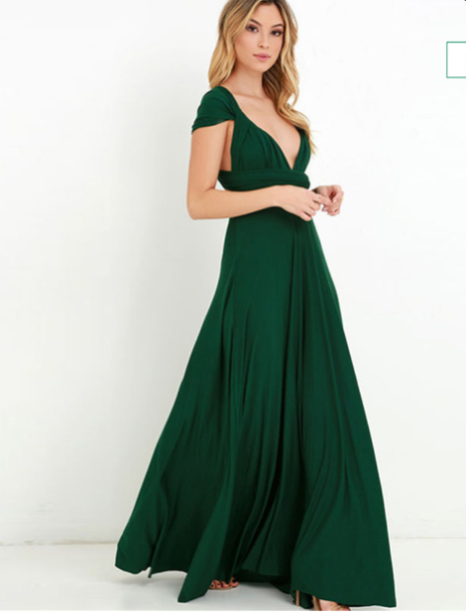 The Liora — Multiway Wrap Maxi Dress