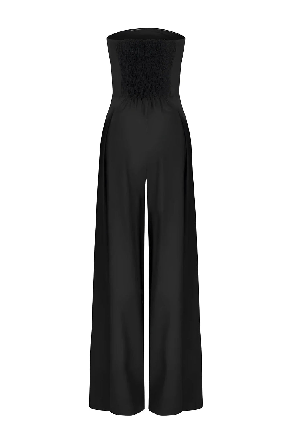 The Kyra Strapless — Midnight Jumpsuit