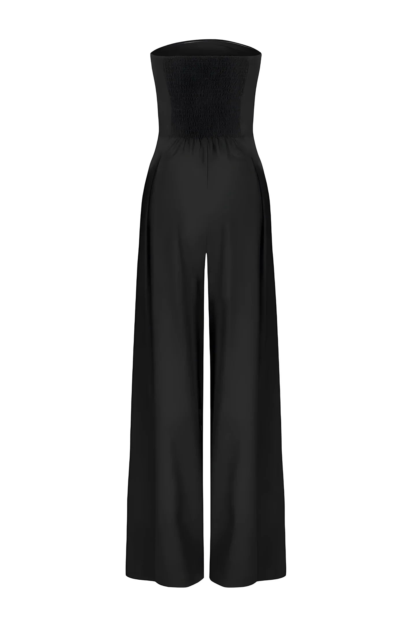 The Kyra Strapless — Midnight Jumpsuit