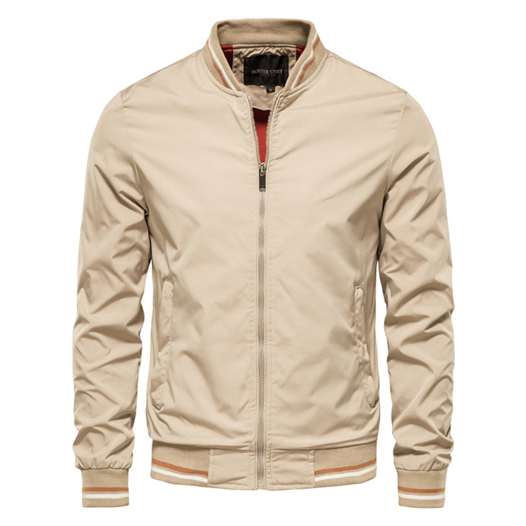 The Kyro Bomber — Army Green Slim Fit