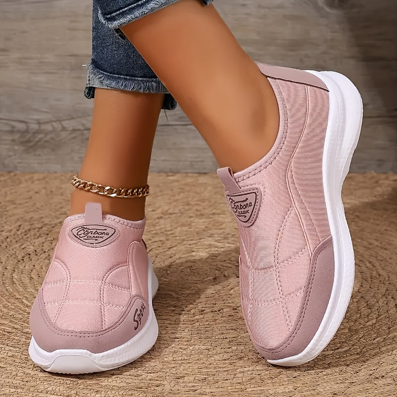 Liora Slip-On — Chalk Mesh