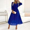 Sterre™ - Robe portefeuille chic