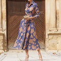 Lynn™ - Robe élégante à col en V pour femme