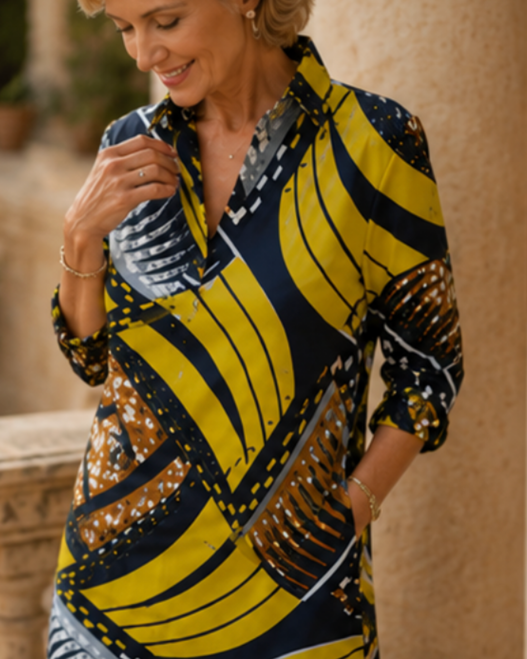 Viviana | Robe de l'éclat méditerranéen