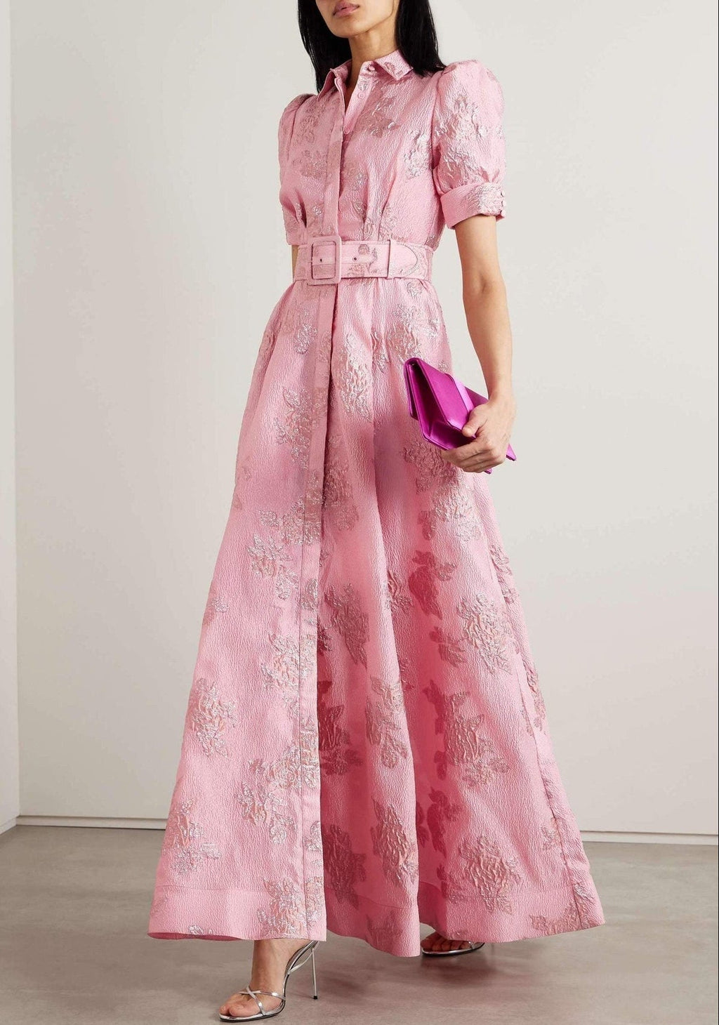 Lotte™ - Robe Élégante Fleurie Personnalisée