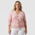 Liora Cardigan — Heart Gold Buttons