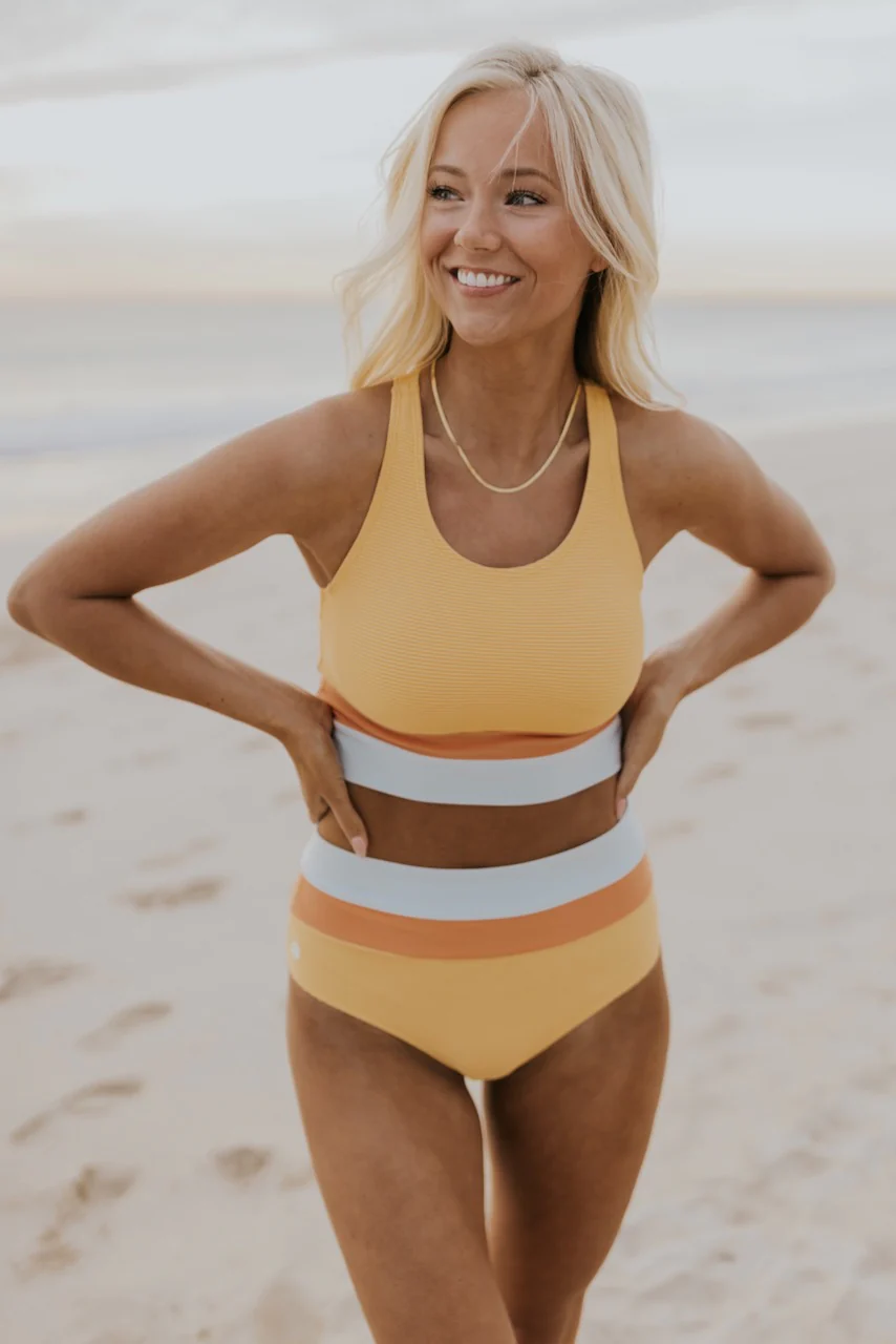 The Kaida — Obsidian Cutback Bikini Set