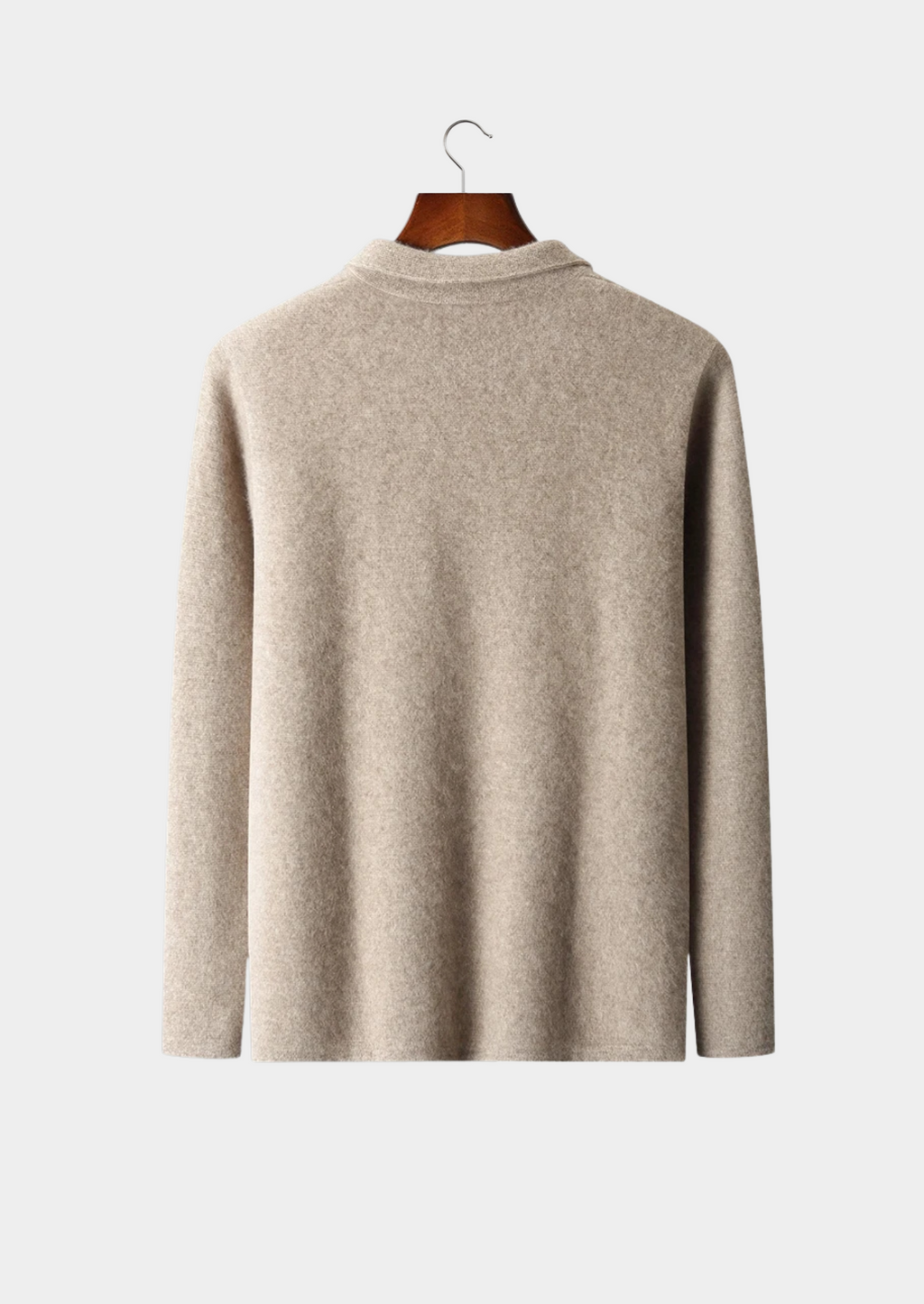 Cardigan en cachemire premium avec fermeture éclair