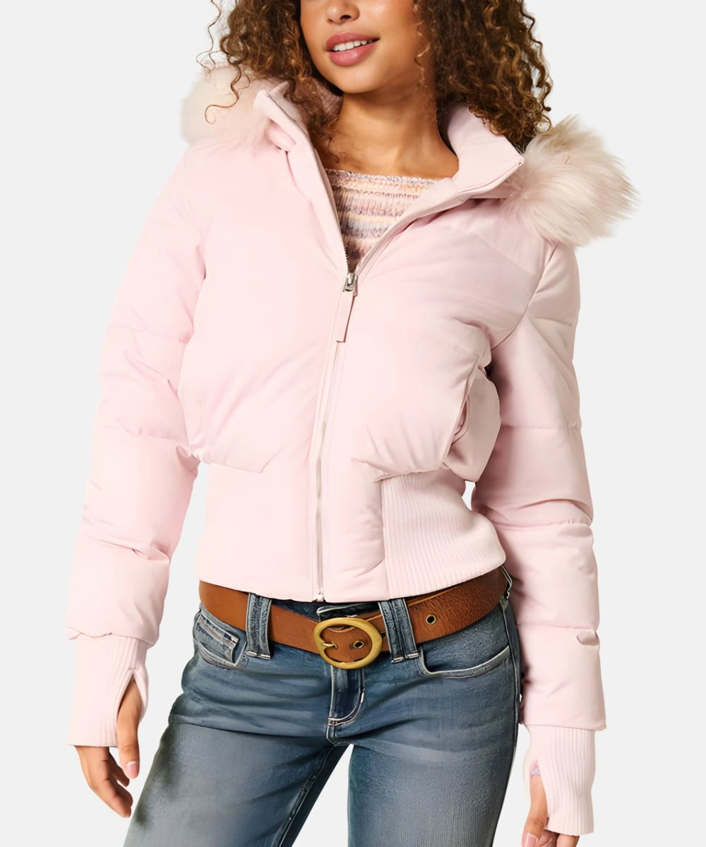 The Ivalo — Noir Quilted Puffer