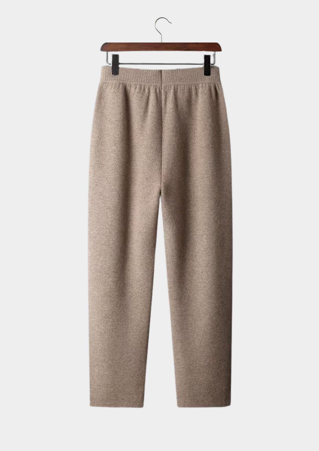 PANTALONS DROITS EN CACHEMIRE PREMIUM