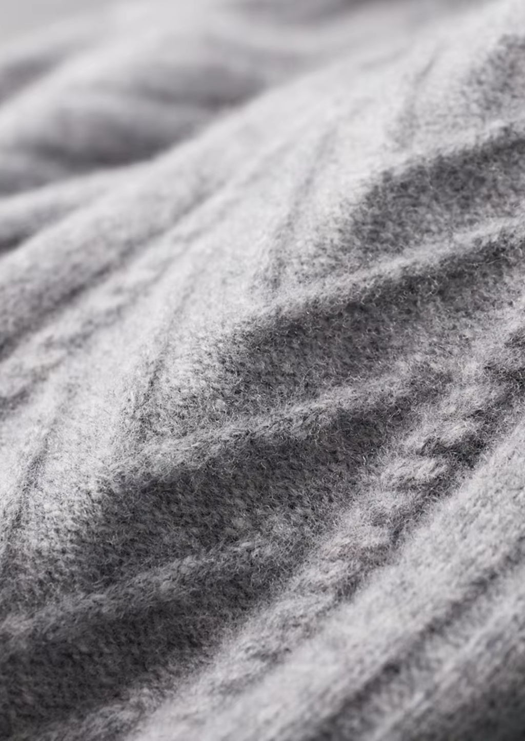 Cardigan zippé à motifs en pure laine mérinos extra-fine