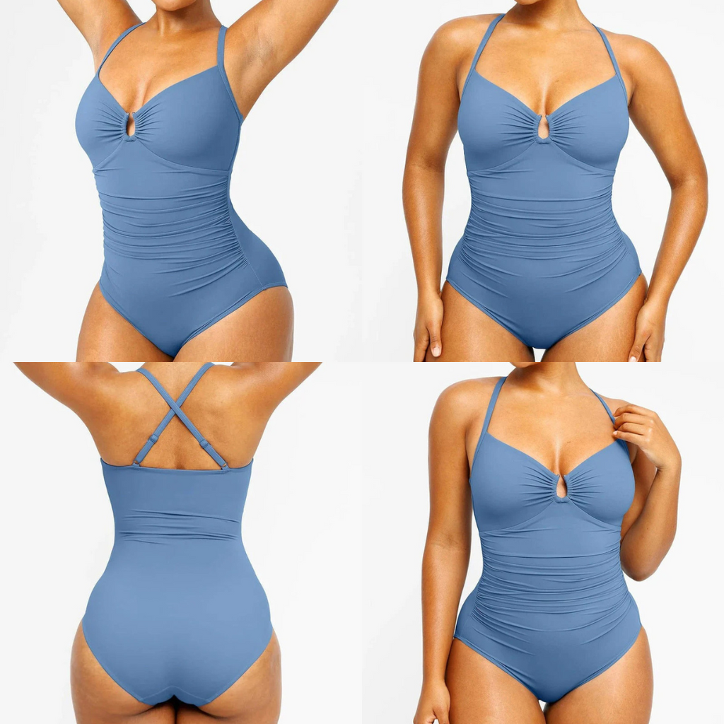 The Kyra One-Piece — Midnight Ruche