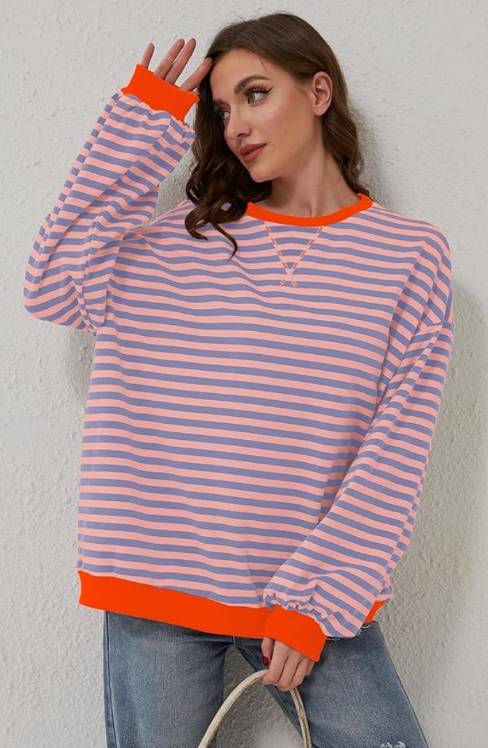 The Selva Stripe Sweatshirt