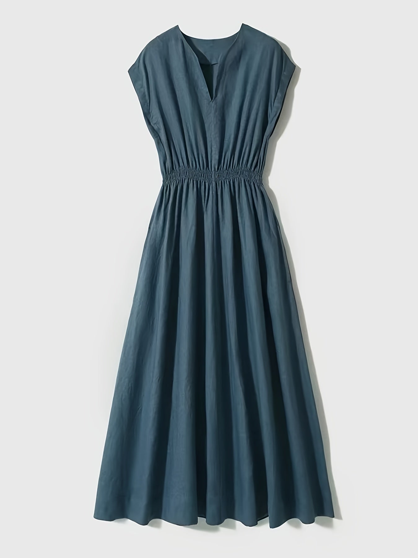 Lina — Robe fluide et élégante en lin mélangé