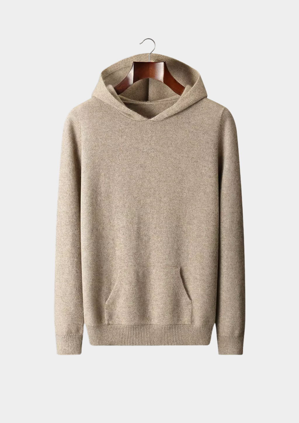 Sweat à capuche premium en cachemire core