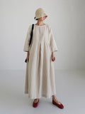 The Ivara — Flowing Maxi Dress in Dune