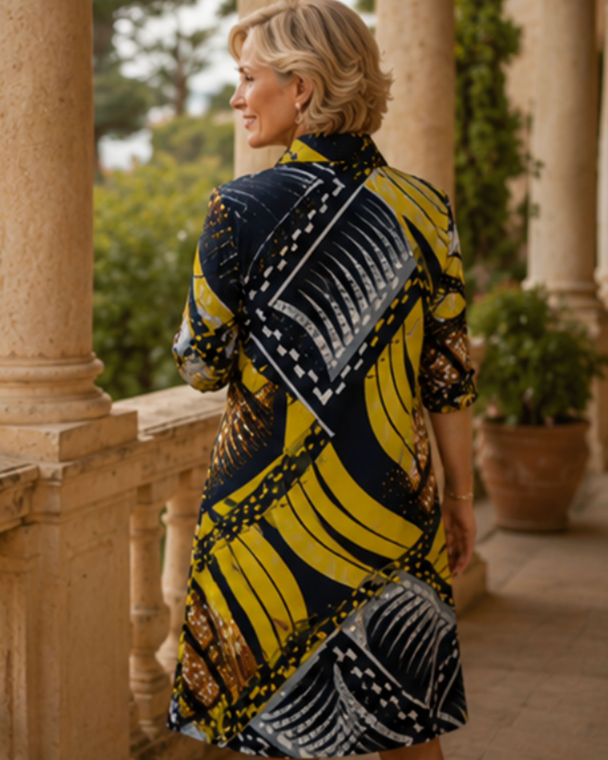 Viviana | Robe de l'éclat méditerranéen