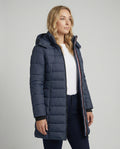 The Elia Longline — Marine Puffer Coat