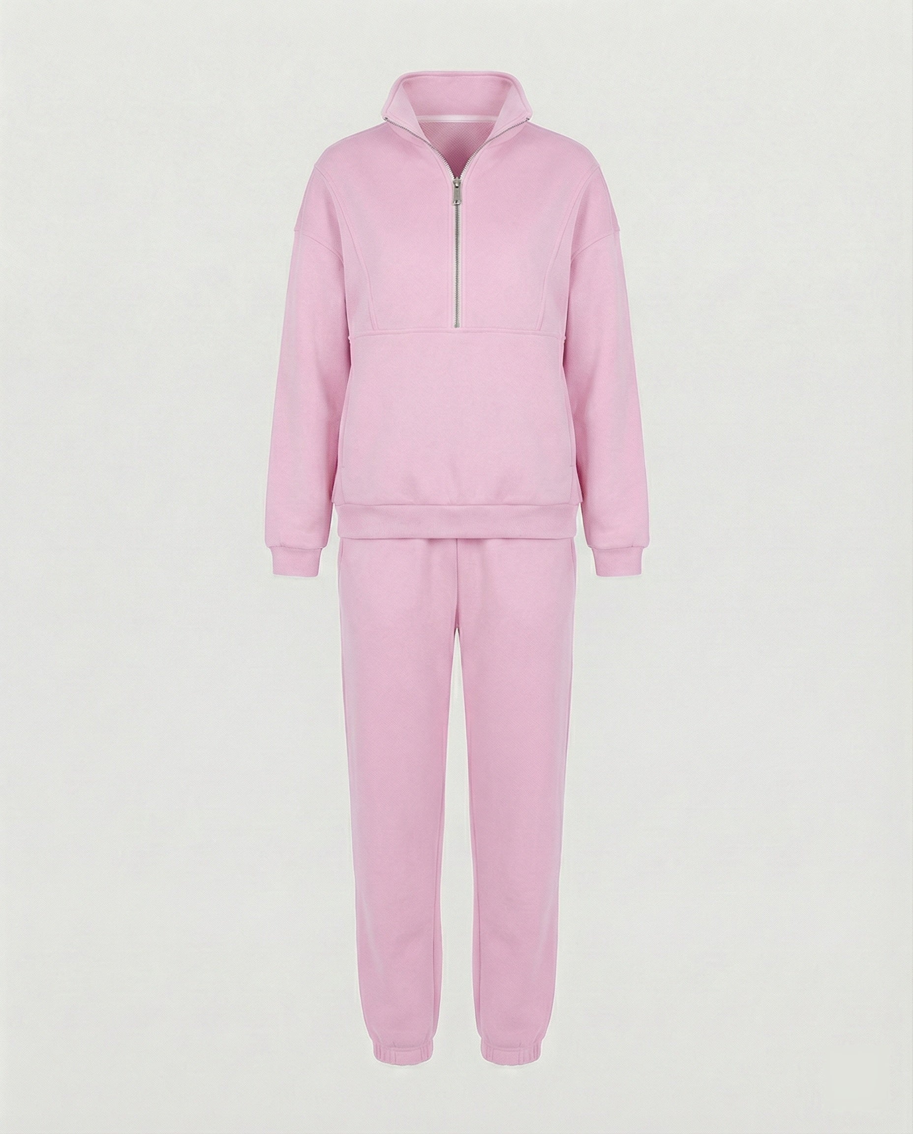 Elsie Tracksuit Set — Moss Fleece