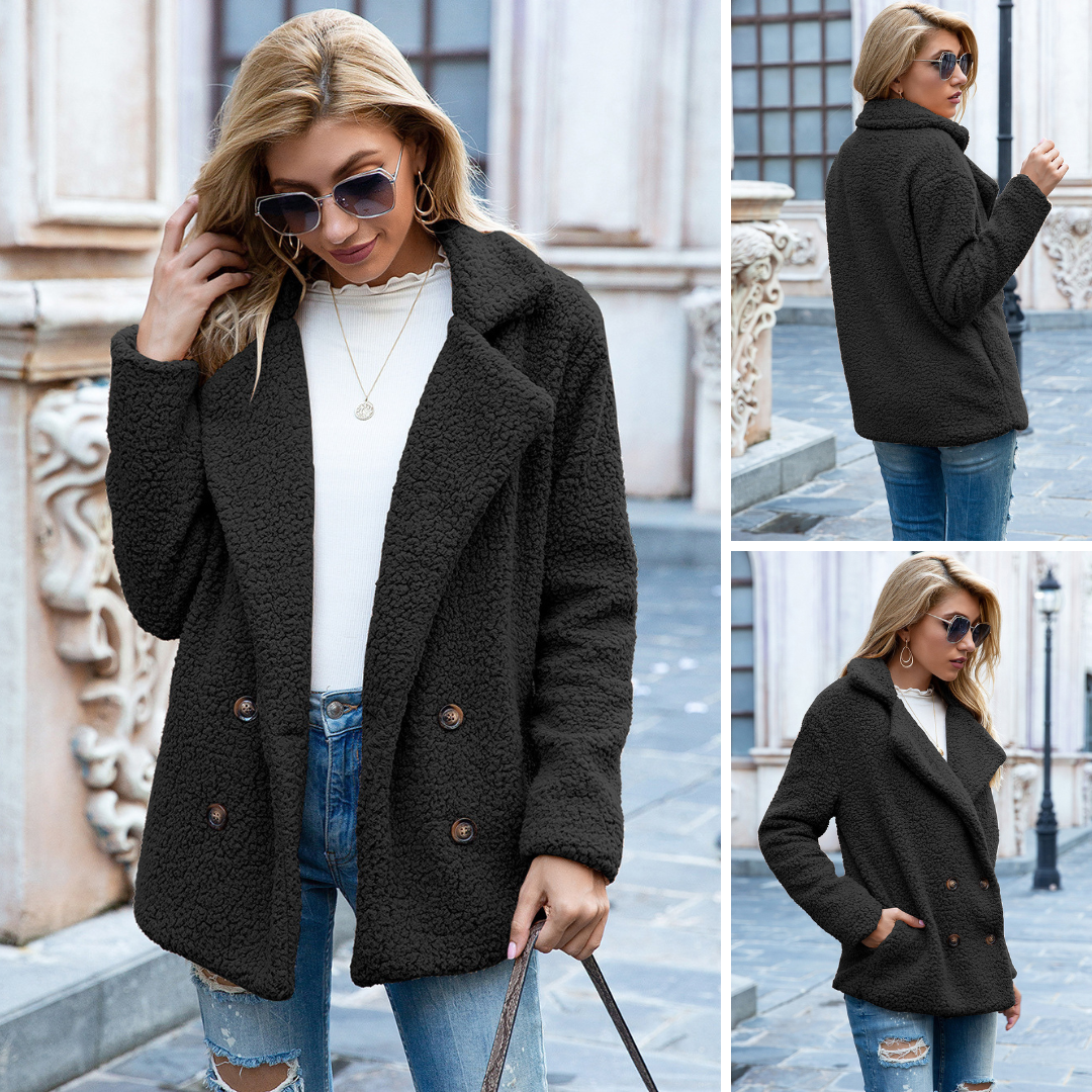 The Elara Teddy — Milky Wool