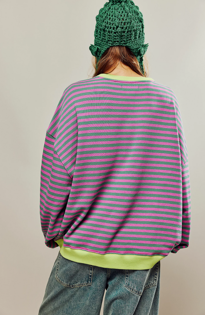 The Selva Stripe Sweatshirt