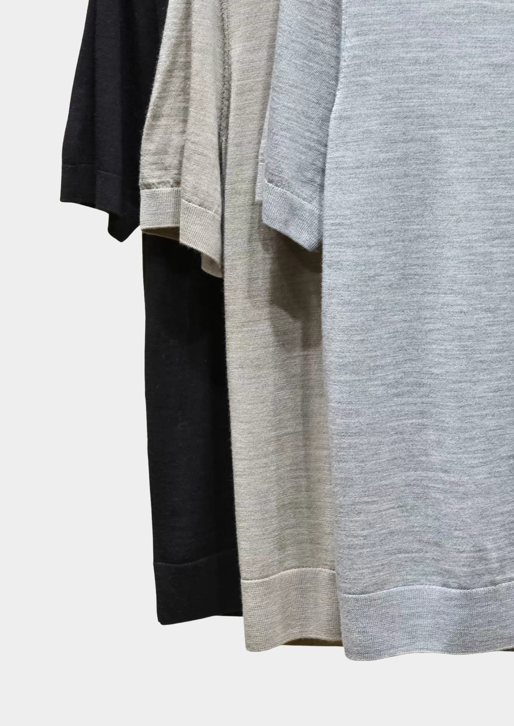 Polo léger Ellis en gris clair