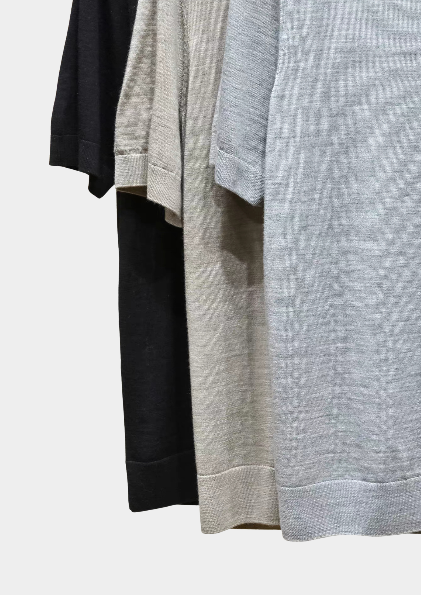 Polo léger Ellis en gris clair