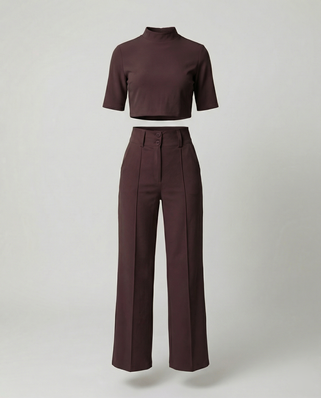 The Elara Set — Rosewood Tailored Two-Piece