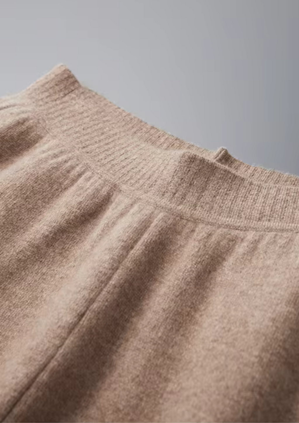 PANTALONS DROITS EN CACHEMIRE PREMIUM