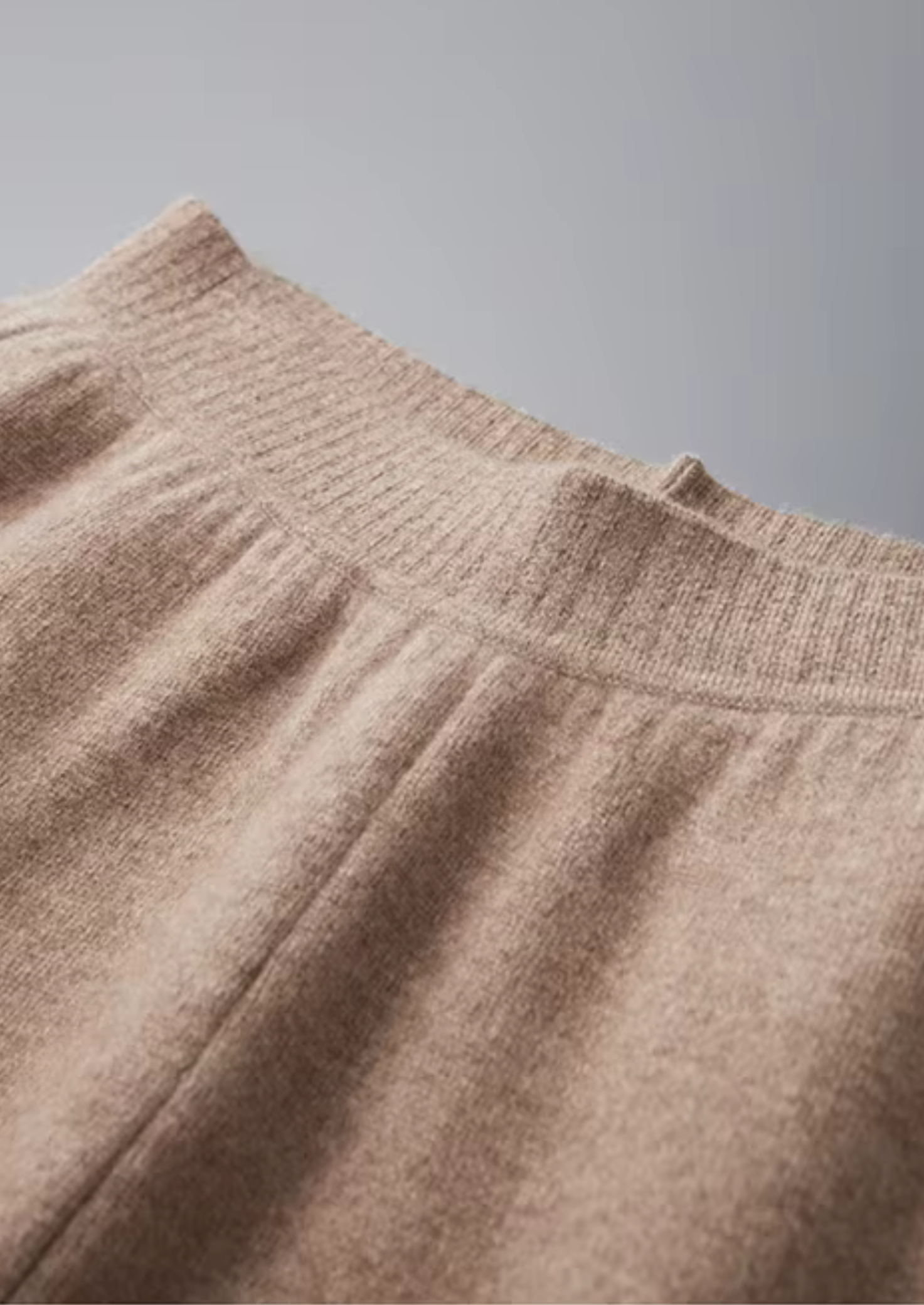 PANTALONS DROITS EN CACHEMIRE PREMIUM