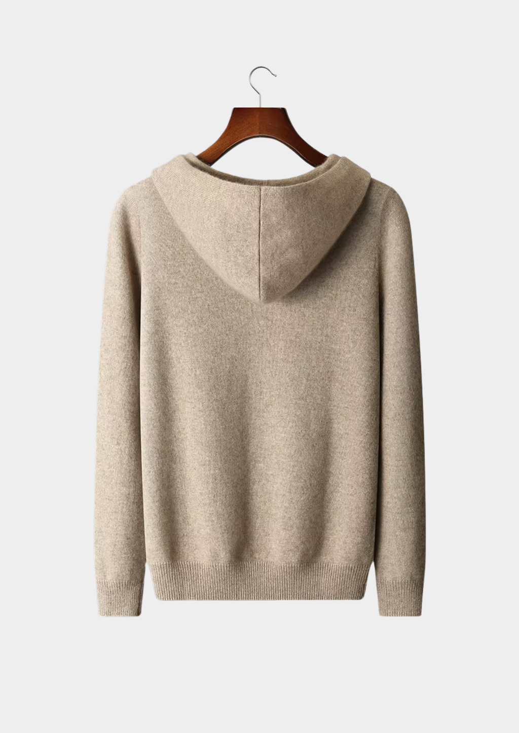 SWEAT À CAPUCHE ESSENTIEL EN CACHEMIRE PREMIUM