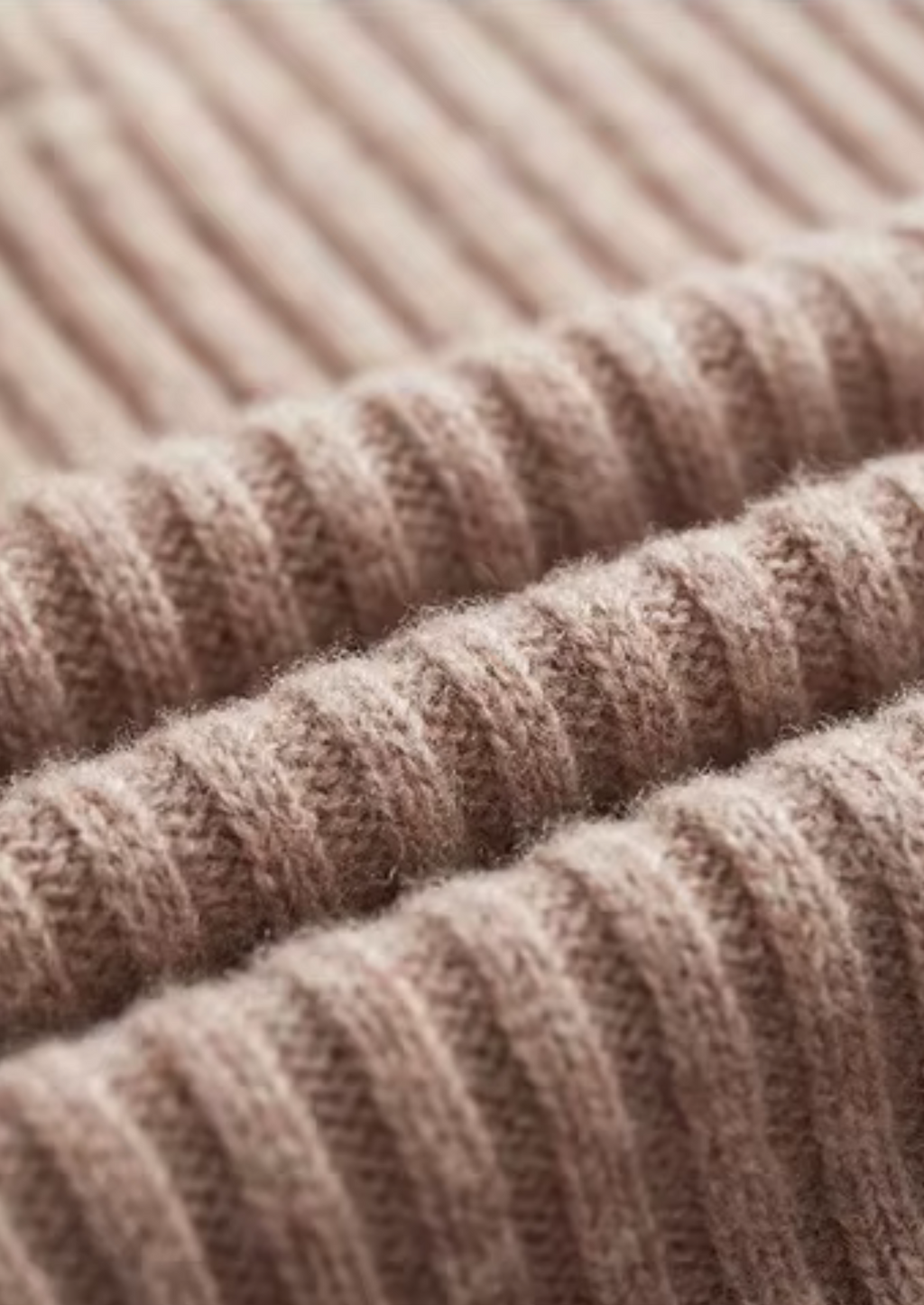 Pull Henley côtelé en laine mérinos extra-fine pure