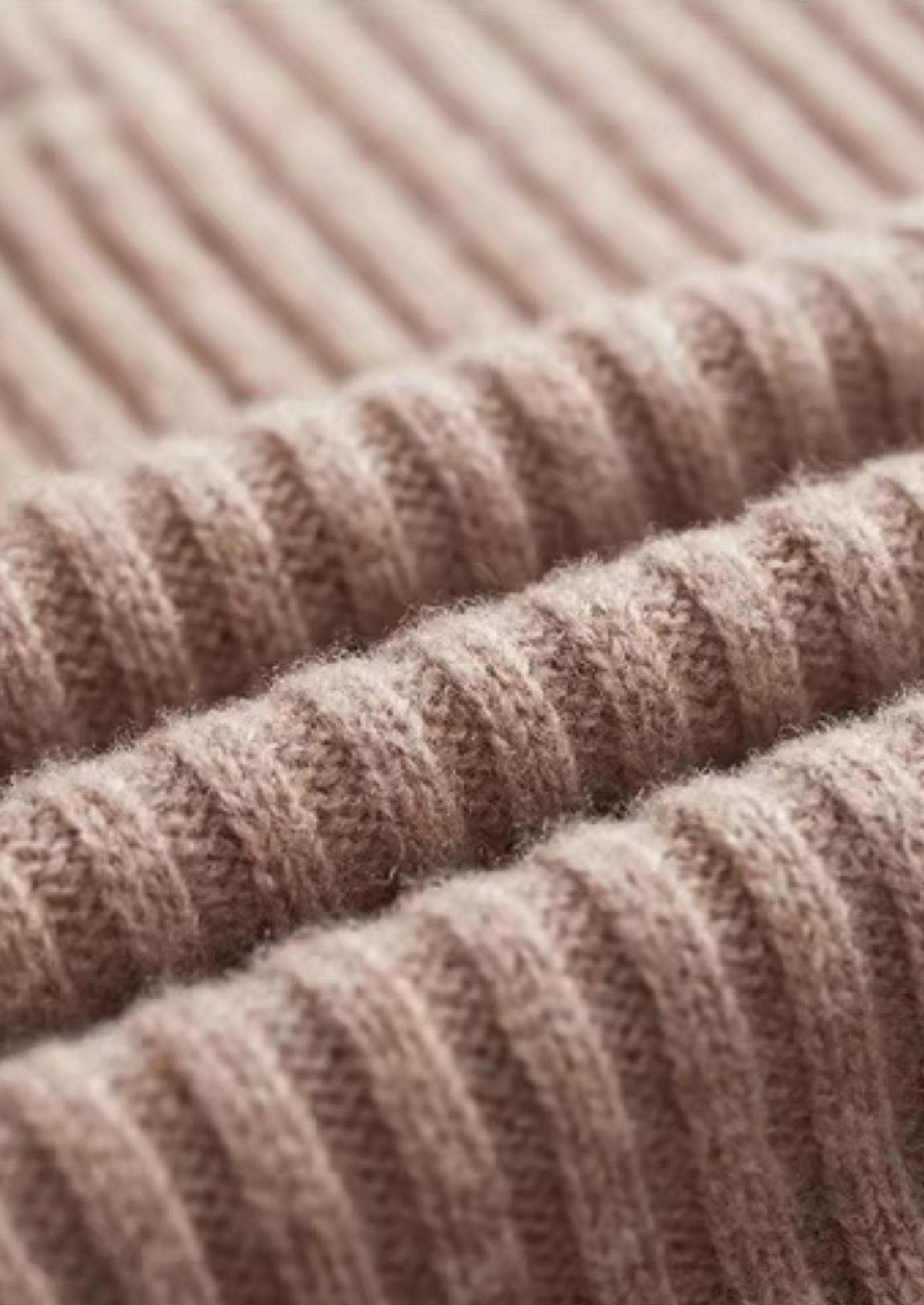 Pull Henley côtelé en laine mérinos extra-fine pure
