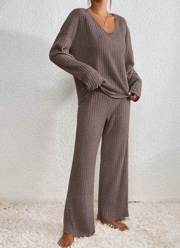Elara Rib Set — Sandstone